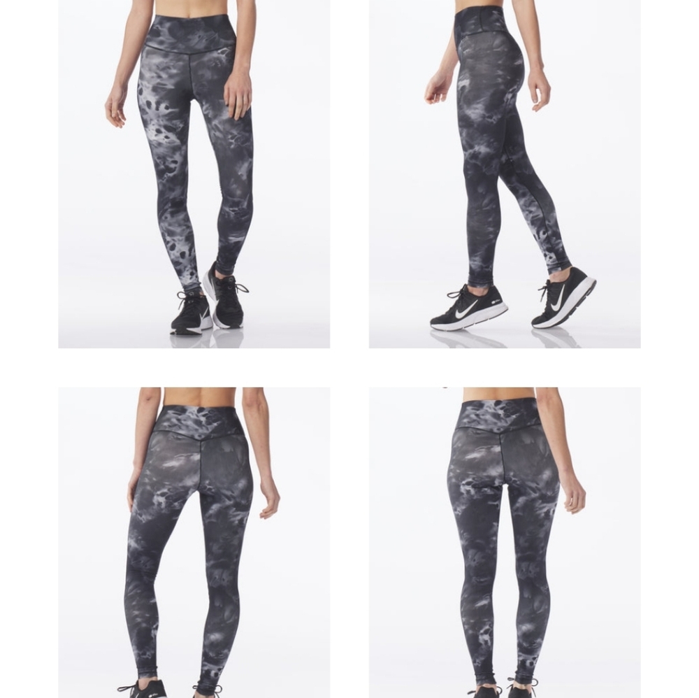 Glyder Sultry Legging: Black Lava Dye